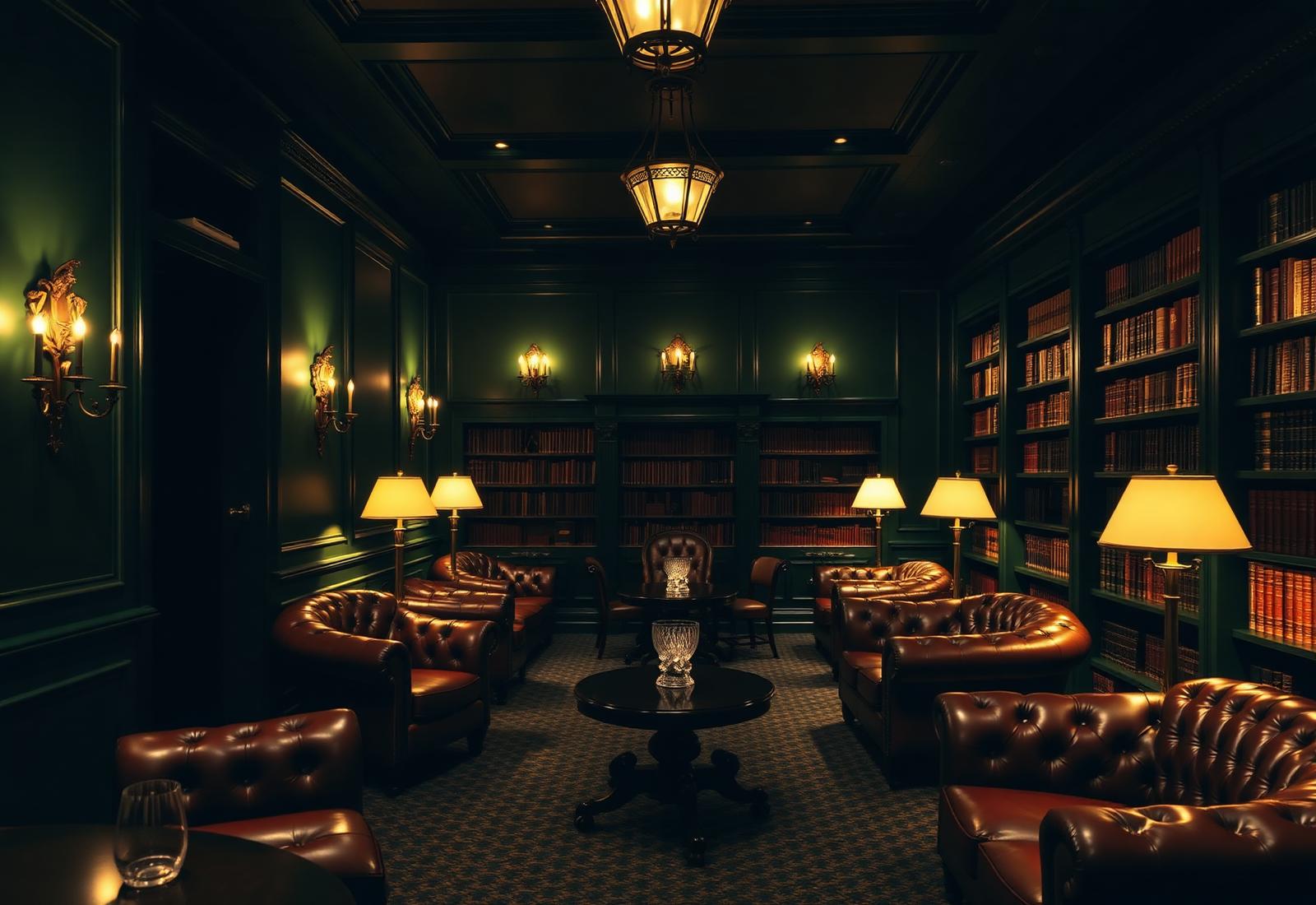 Southern private club interior